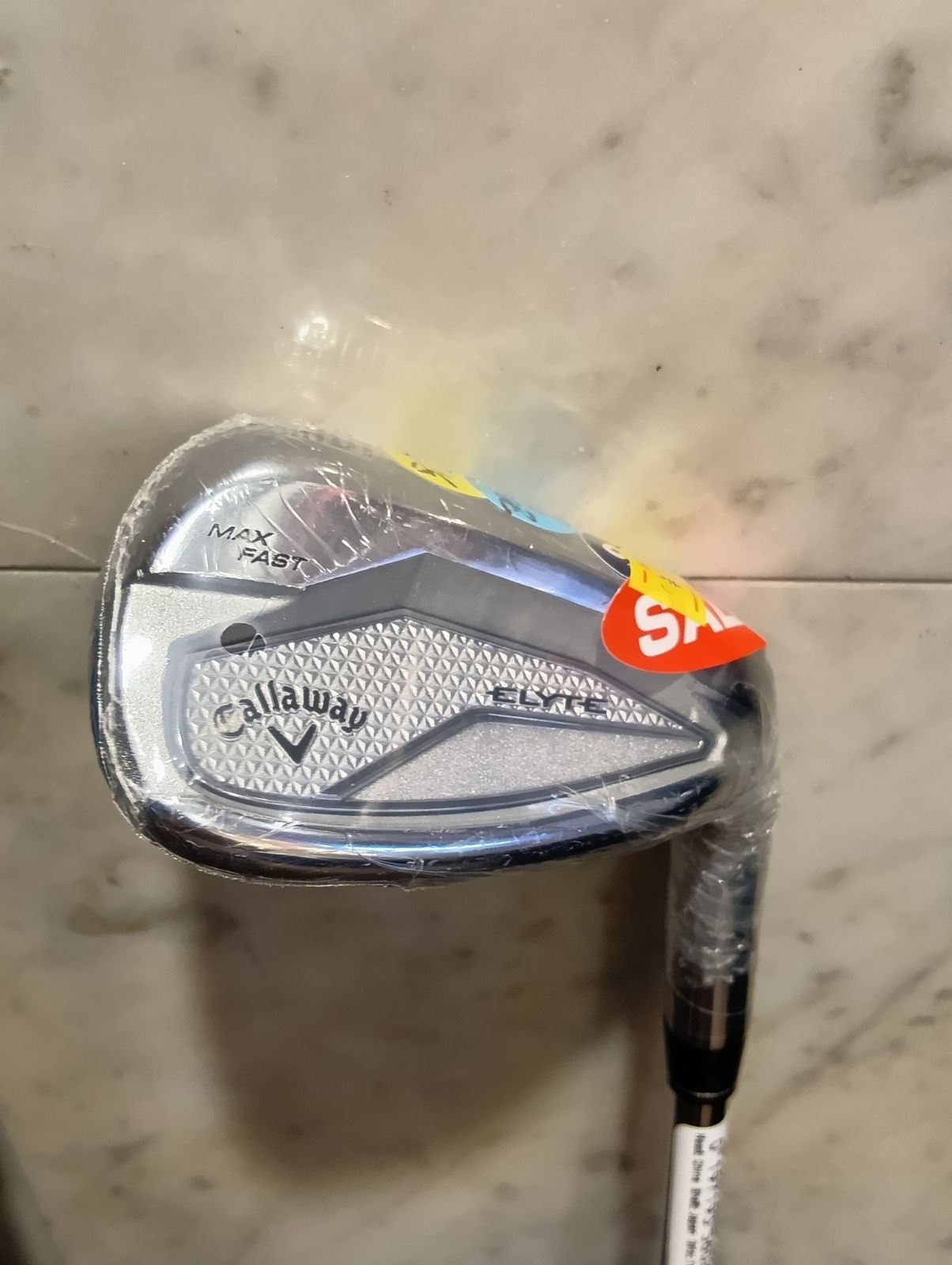 単I キャロウェイ ELYTE MAX FAST アイアン 単品 SW メンズ 右用 N.S. PRO ZELOS 7 スチールシャフト 日本