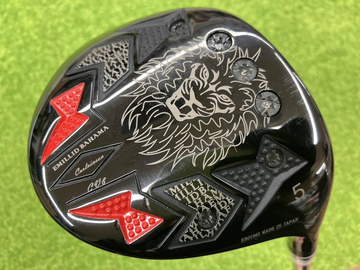エミリッドバハマ カールヴィンソン Emillid bahama Carlvinson フェアウェイ fw 5番 DERAMAX 020D フレックスS ヘッドカバー無し
