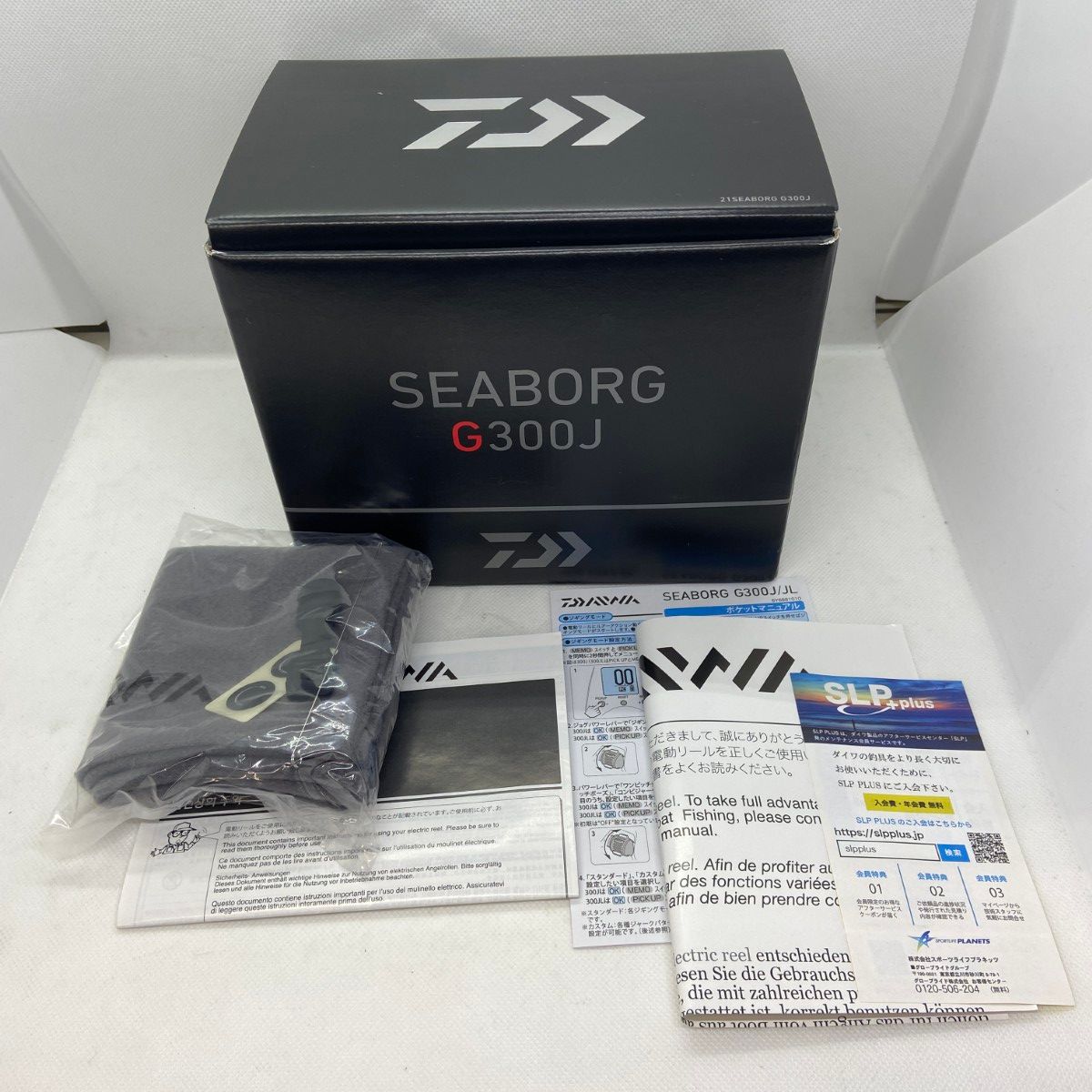 ΨΨDAIWA ダイワ 電動リール 21シーボーグG300J 73h 17.9㎞ き 00810024