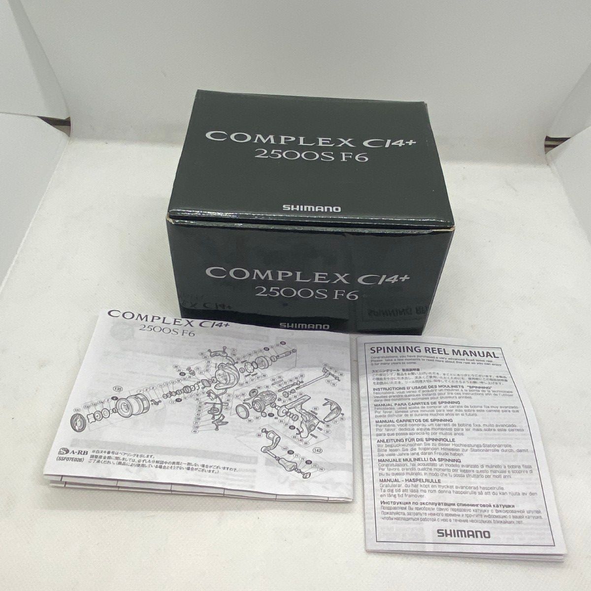 ΨΨSHIMANO シマノ スピニングリール 17コンプレックスCI4 2500S F6 03709