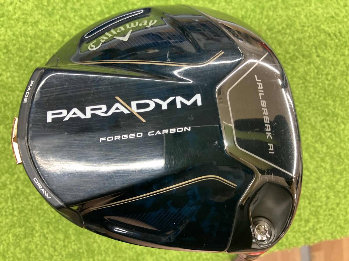キャロウェイ Callaway ドライバー PARADYM 1 W 10.5度 VENTUS TR Fujikura フレックスS ヘッドカバー付き