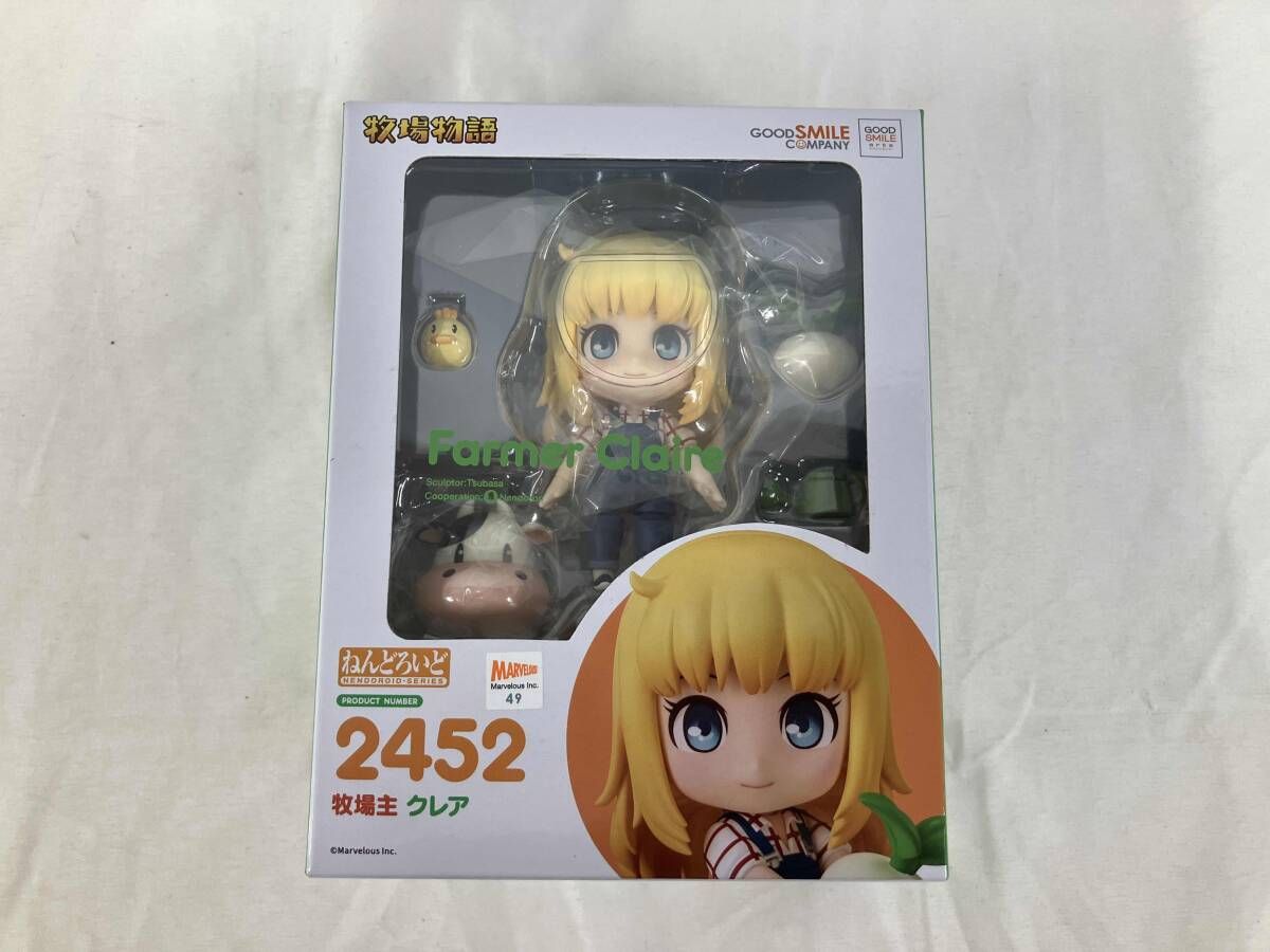 【未開封新品】　ねんどろいど　牧場主　クレア　牧場物語　グッスマ特典付き 牧場物語 再会のミネラルタウン クレア ねんどろいど 未開封新品