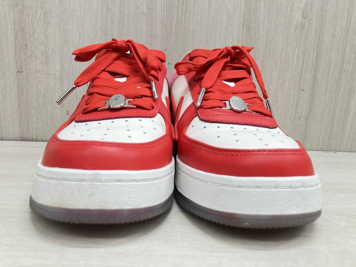 A BATHING APE BAPESTA OS ピンク スニーカー 26cm