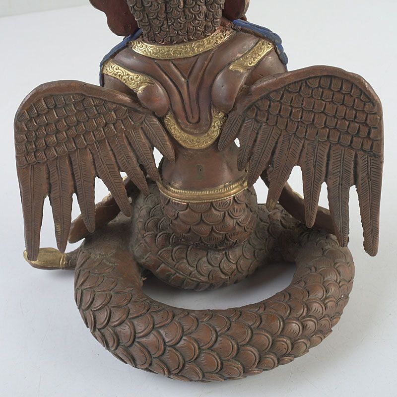 仏教美術 古銅塗金彩色 チベット仏 仏像 G S212 - メルカリ