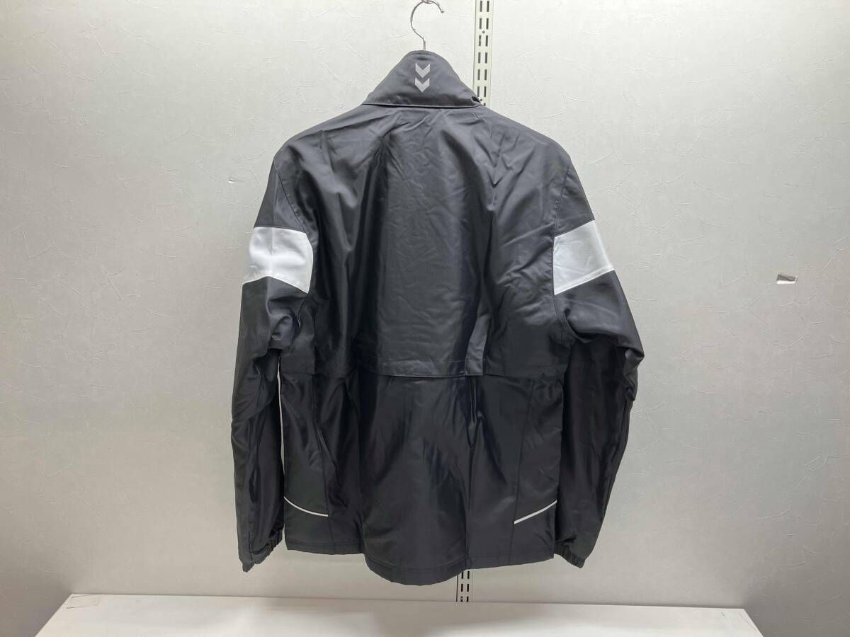hummel ヒュンメル ウィンドブレーカージャケット メンズ Lサイズ ブラック