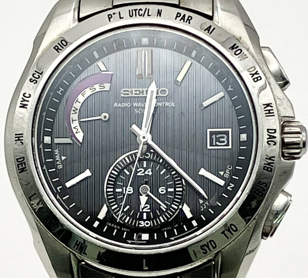 SEIKO BRIGHTS セイコー ブライツ 8B54-0AA0 電波ソーラー
