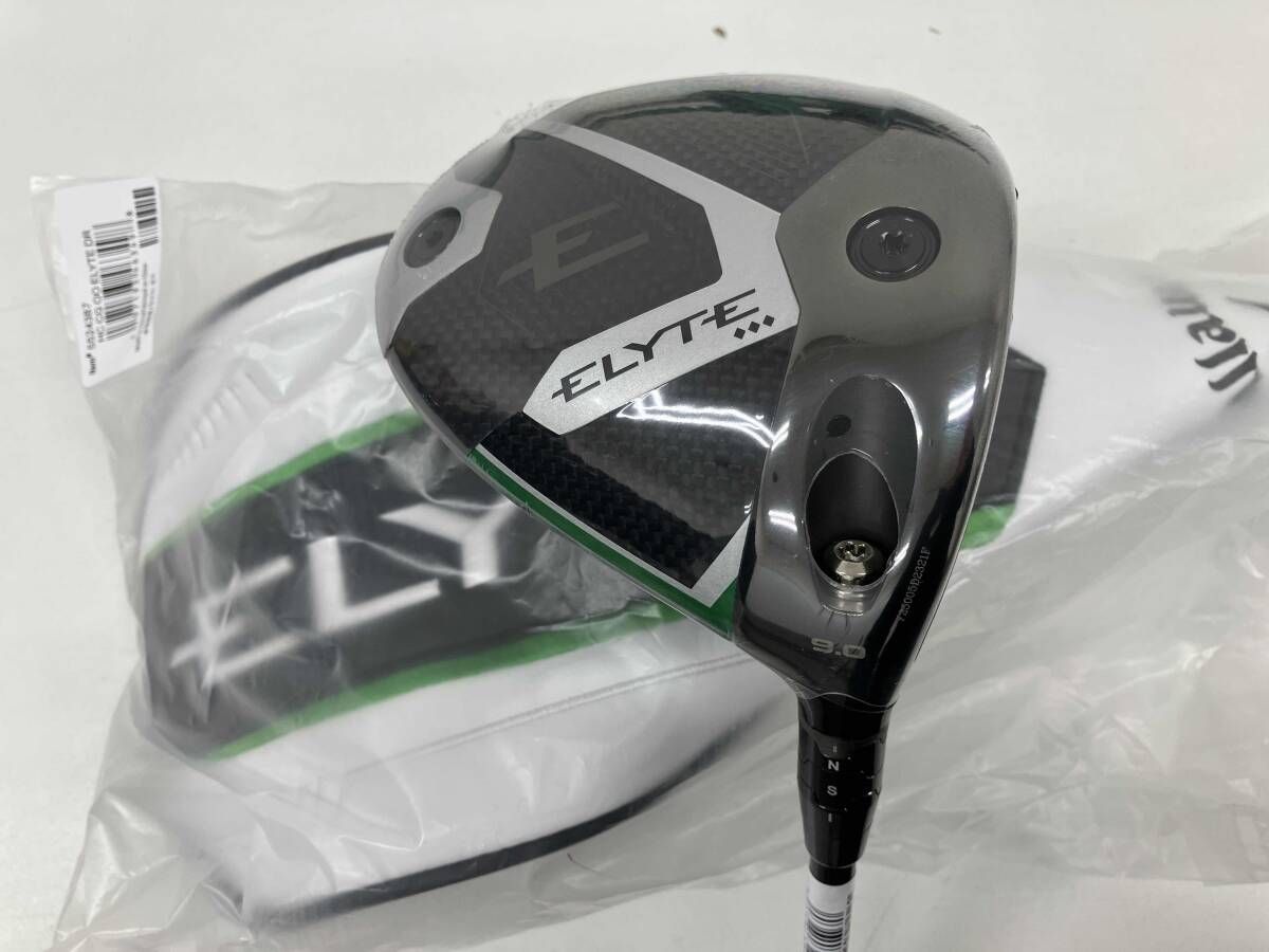 シュリンク ヘッドカバー付き Callaway ELYTE ドライバー 9 0° TENSEI 60 フレックスS