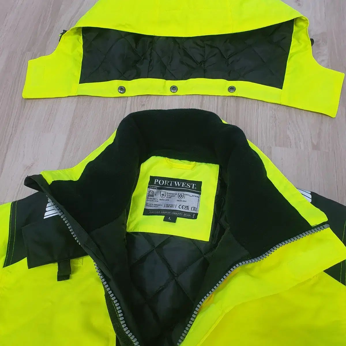 ポートウェスト Portwest PW352 ハイブリッド カバーオール|防寒着 作業着