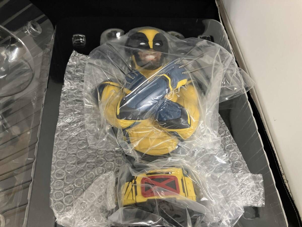  Last賞 ウルヴァリン バストアップスタチュー Happyくじ MARVEL デッドプール-ウルヴァリン アメコミ フィギュア