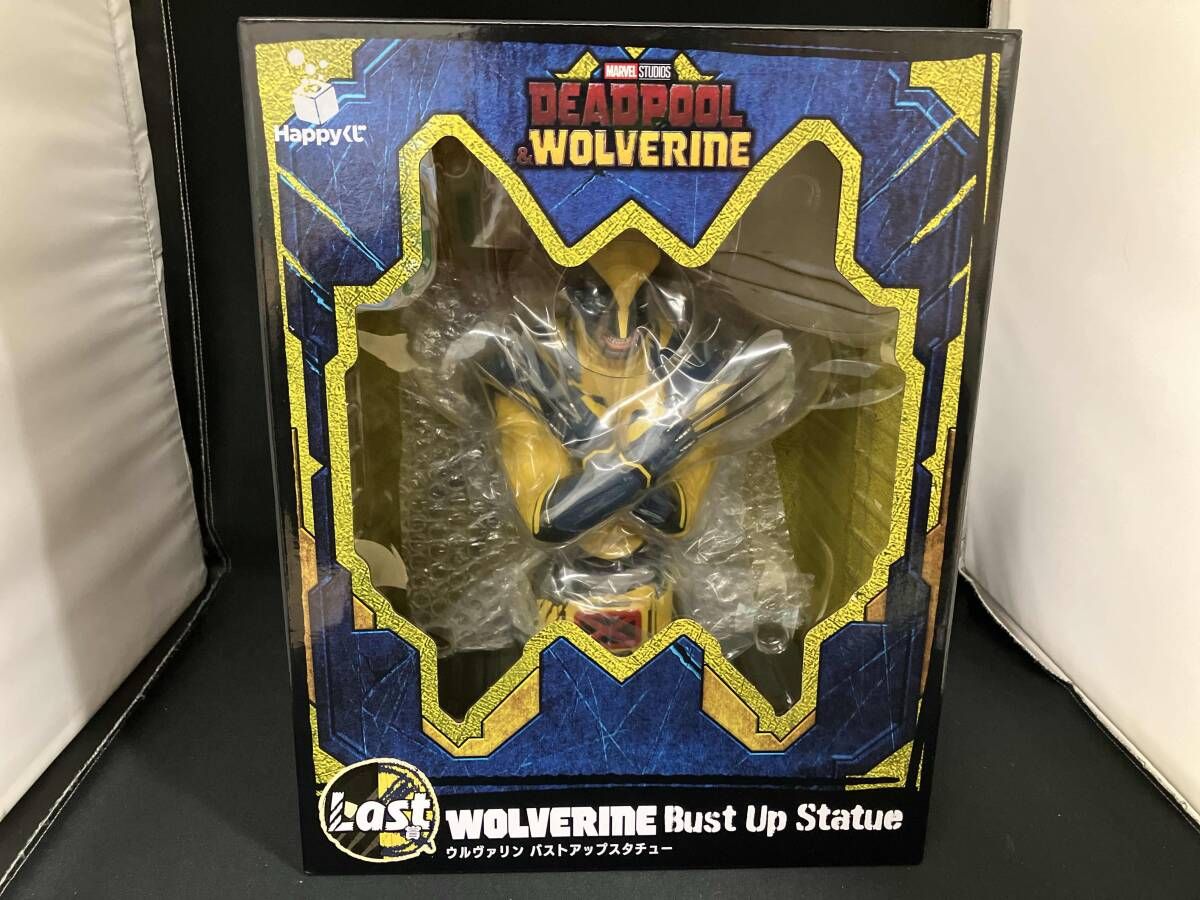 Last賞 ウルヴァリン バストアップスタチュー Happyくじ MARVEL デッドプール-ウルヴァリン