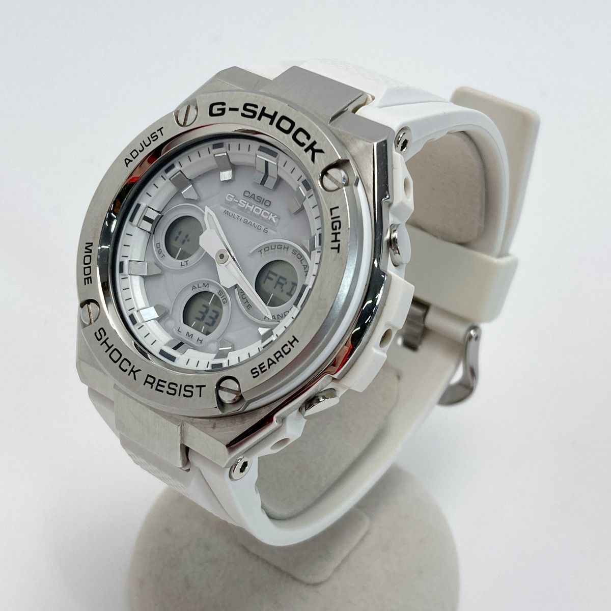 CASIO カシオ G SHOCK STEEL アナデジ GST W 310 7 AJF 電波ソーラー メンズ 腕時計 箱 取説有