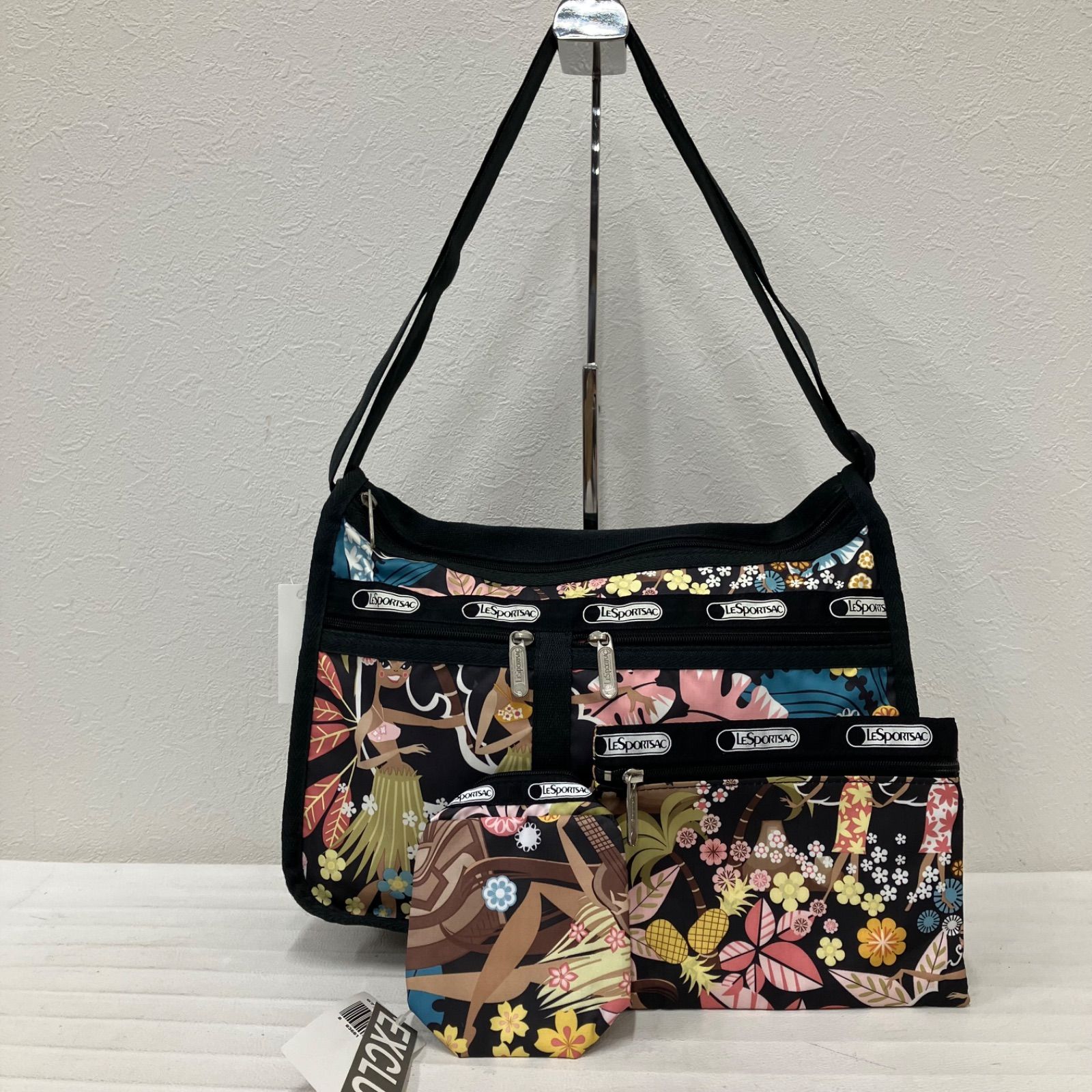 5904 LeSportsac レスポートサック ハワイ限定 ワヒネフラ ショルダー 
