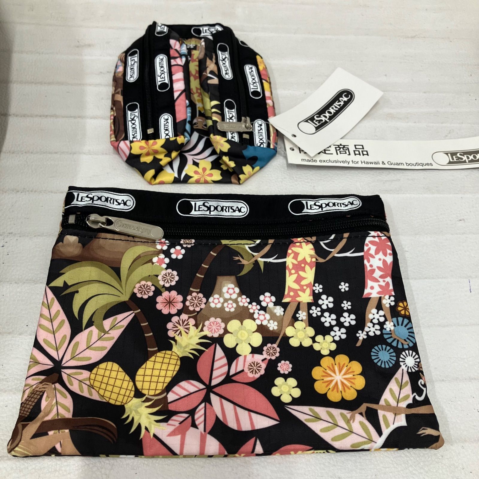 5904 LeSportsac レスポートサック ハワイ限定 ワヒネフラ ショルダー