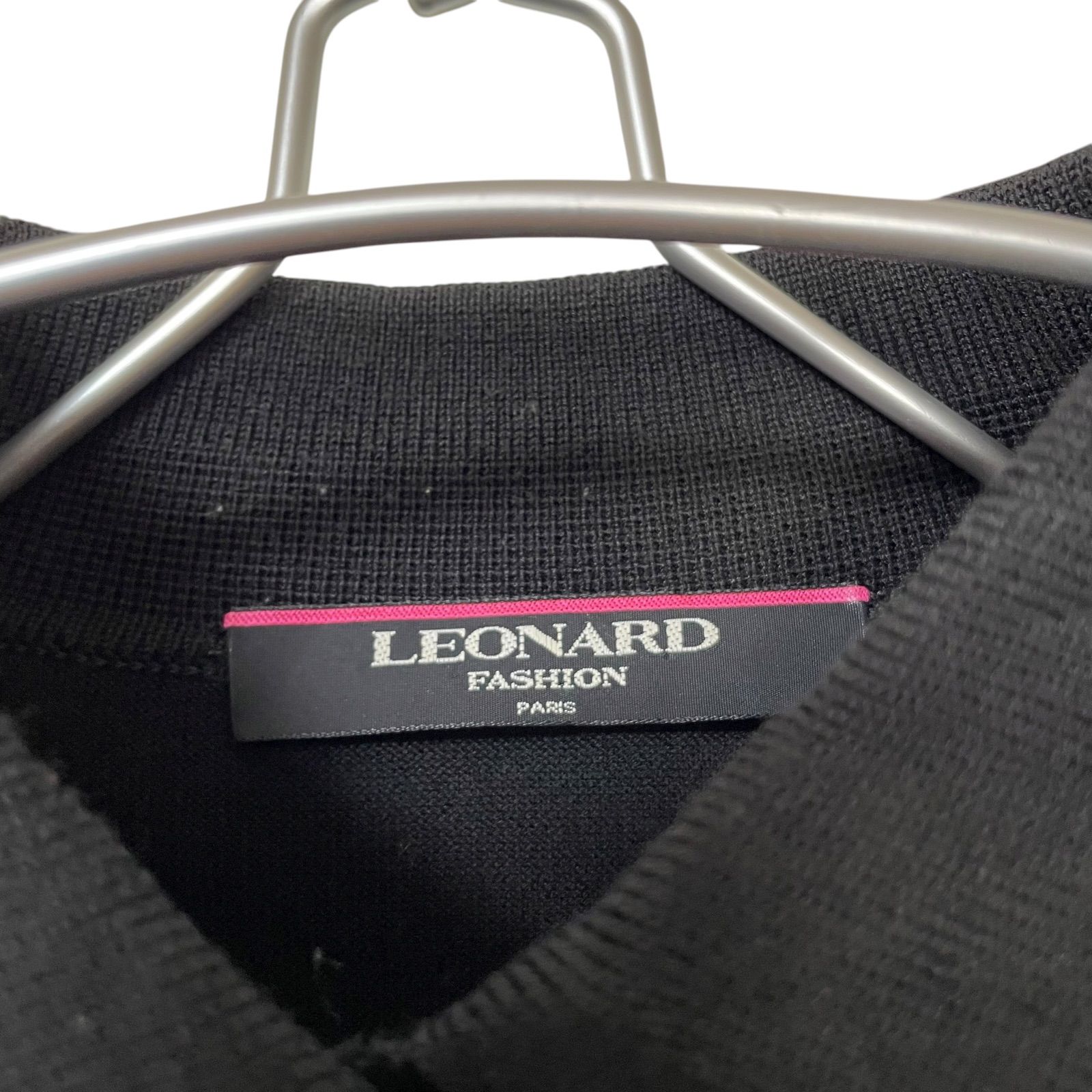 【美品】LEONARD レオナール　カーディガン　ペイズリー　モヘヤ　グレー　L カーディガン｜レオナール 公式オンラインショップ