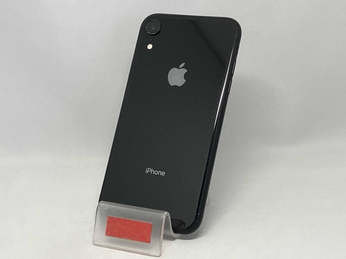 au SIMロックなし MT002J A iPhone XR 64GB ブラック au