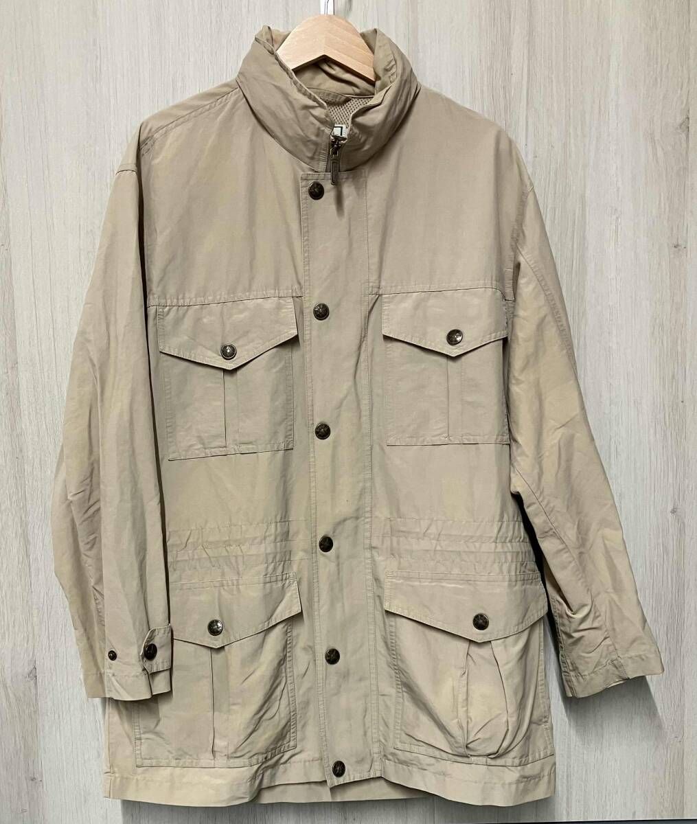 L.L.Bean エルエルビーン 90s ハンティングジャケット ナイロン BEG ジャケット サイズM ベージュ