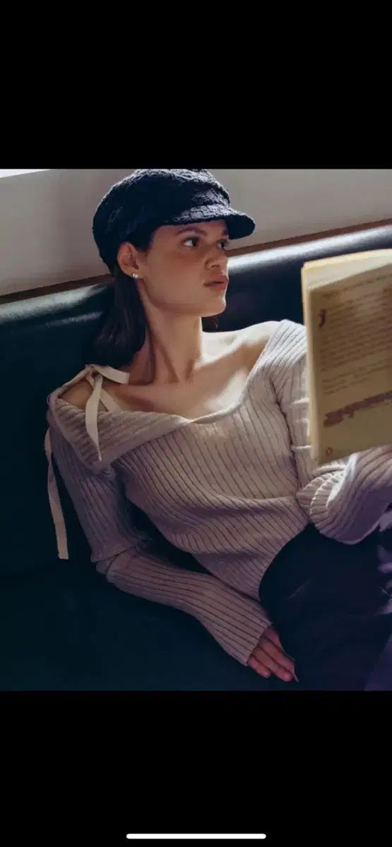 グロウニー アイサ ニット オートミール