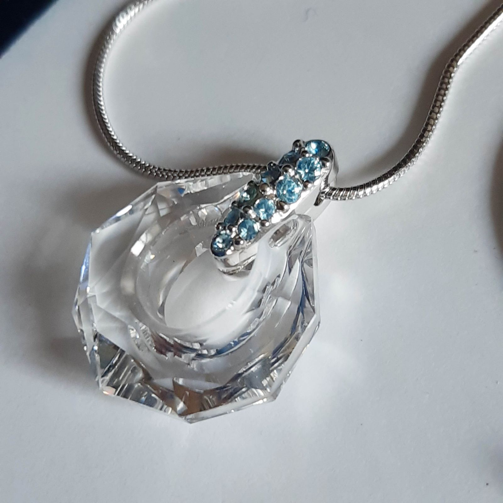 WEA14 Swarovski ネックレス ラインストーン スワロフスキー - メルカリ