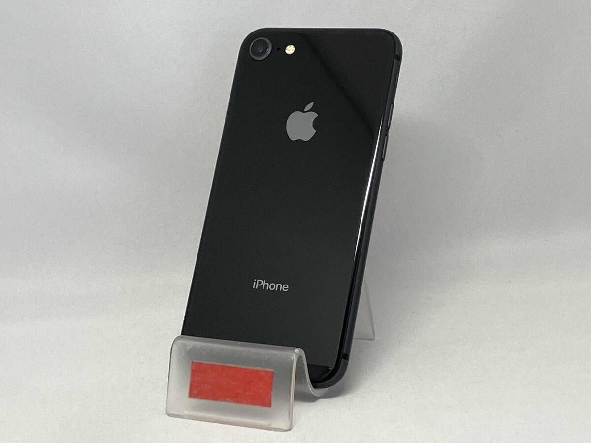 SIMロックなし MX1D2J A iPhone 8 128GB スペースグレイ mineo