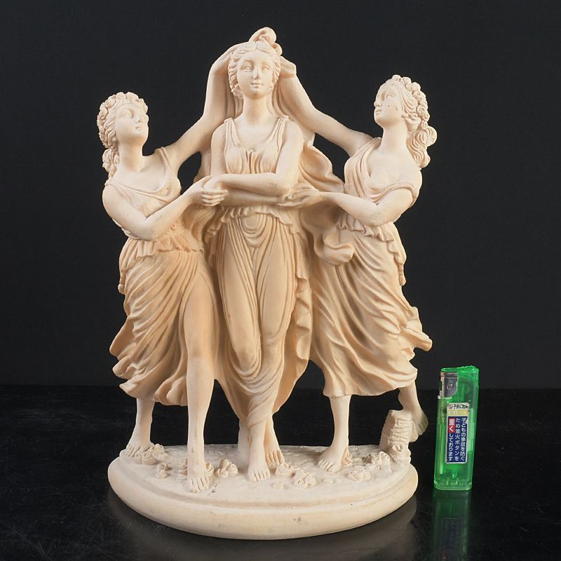 イタリア FARO A.Lucchesi 彫刻 女性像 置物 N S217 - メルカリ