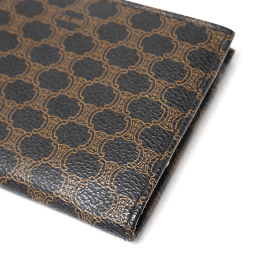 □美品□CELINE セリーヌ コインケース マカダム トリオンフ 総柄 小銭