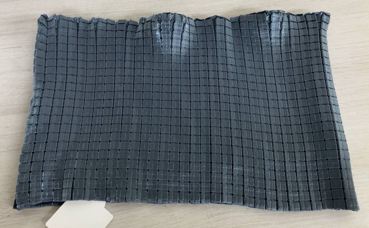 ISSEY MIYAKE イッセイミヤケ プリーツマフラー スヌード IM41-AD222-12 グレー