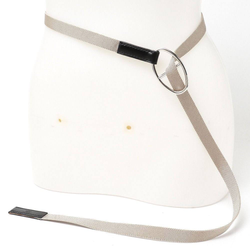 HERMES エルメス BOUCLE CHAINE D’ANCRE VEAU BOX ベルト シェーヌダンクル H刻印 レザー バックルベルト ブランド古着 RA 6422