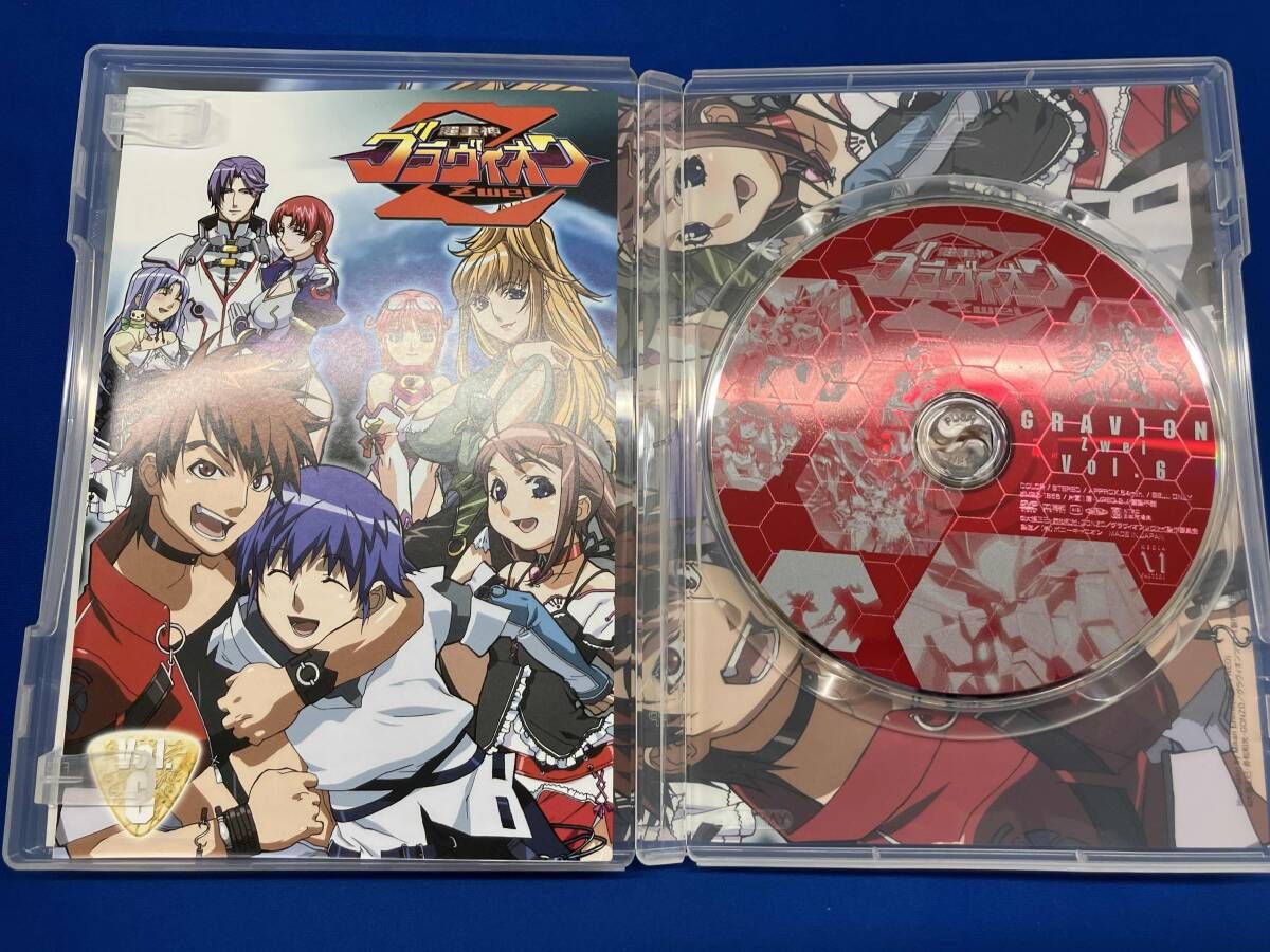 付属品欠品 DVD 【※※※】[全6巻セット]超重神グラヴィオンツヴァイ Vol