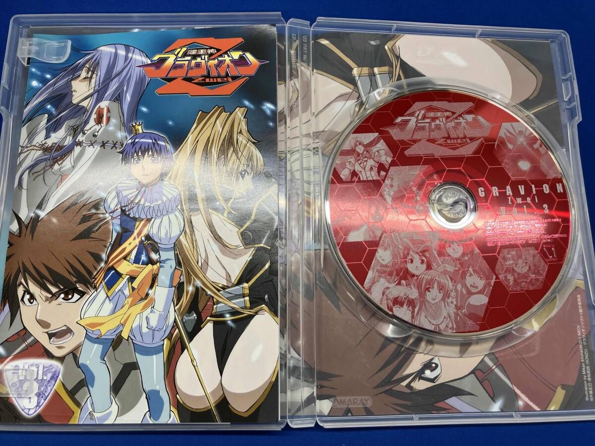 付属品欠品 DVD 【※※※】[全6巻セット]超重神グラヴィオンツヴァイ Vol