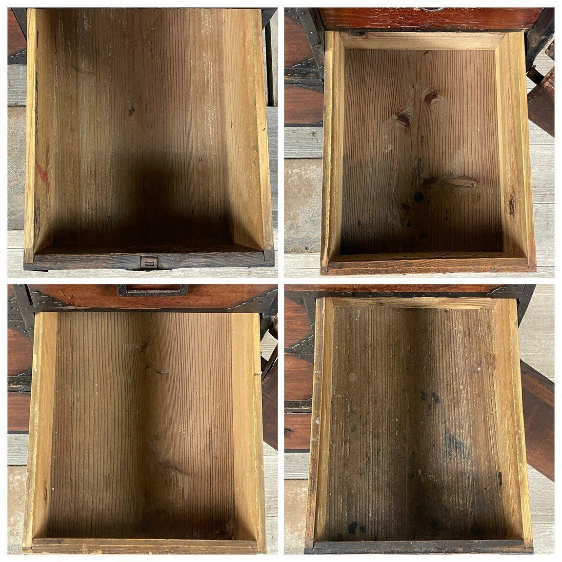 GU56 時代箪笥 帳簿 タンス 鍵付き チェスト 整理 収納家具