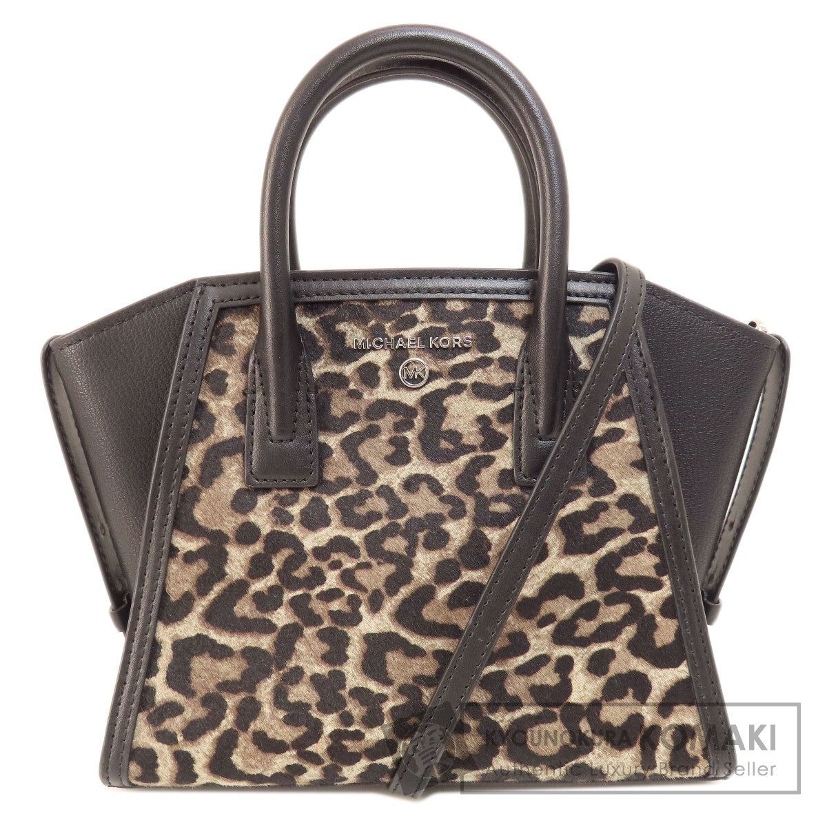 Michael Kors マイケルコース レオパード柄 注文 2WAY ハンドバッグ