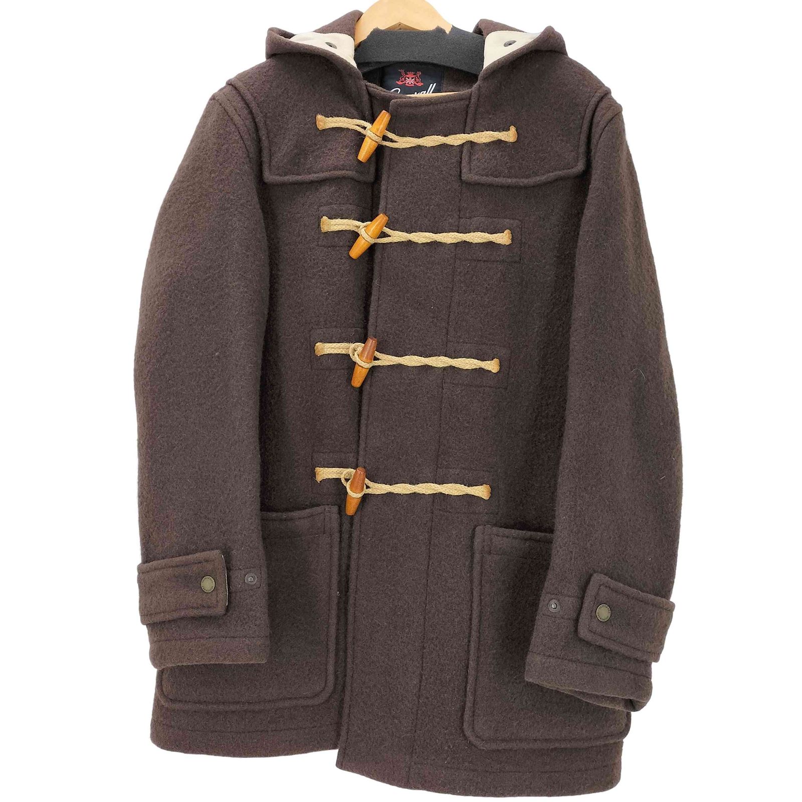 グローバーオール Gloverall 英国製 Authentic Duhhles オーセンティック ウール ダッフル コート メンズ UK 38