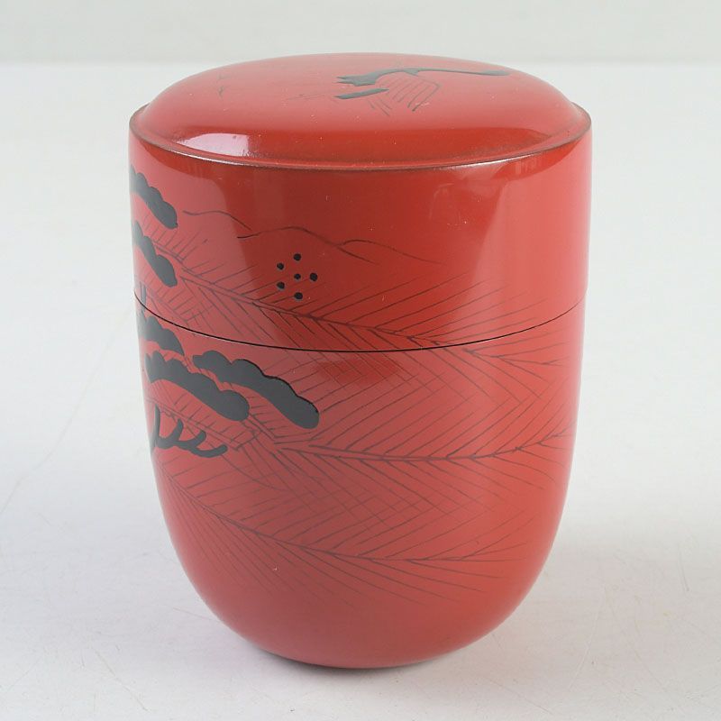 茶道具　山中塗　道場宗廣作　玄々斎好　曙棗　共箱　C　4900 茶道具 山中塗 道場宗廣作 玄々斎好 曙棗 共箱 C S220 - メルカリ