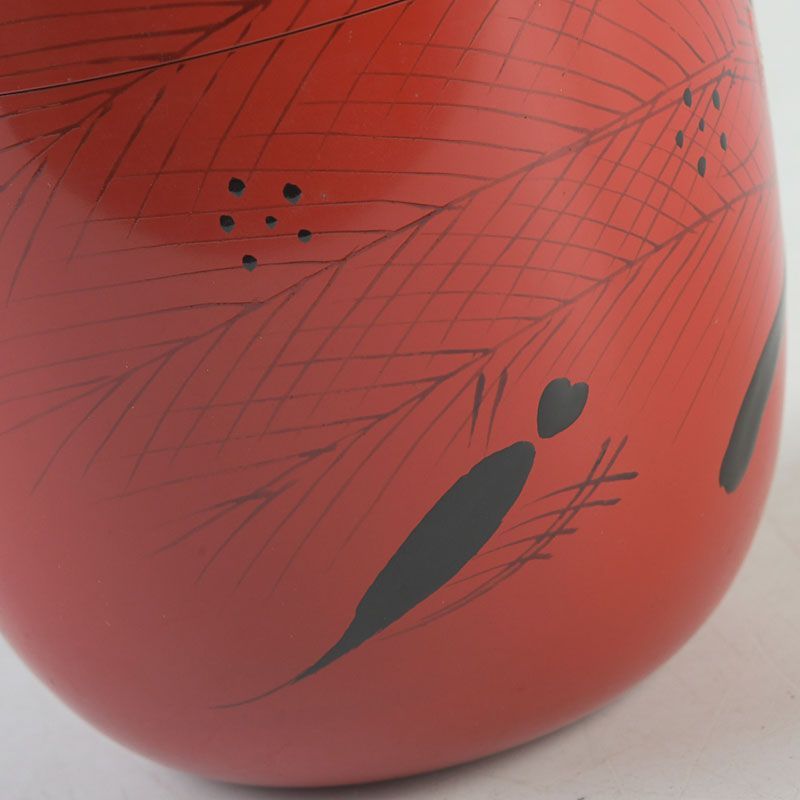 茶道具 山中塗 道場宗廣作 玄々斎好 曙棗 共箱 C S220 - メルカリ