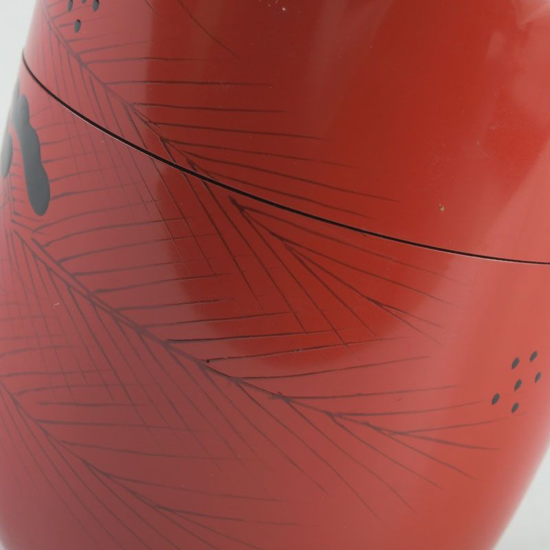 茶道具 山中塗 道場宗廣作 玄々斎好 曙棗 共箱 C S220 - メルカリ