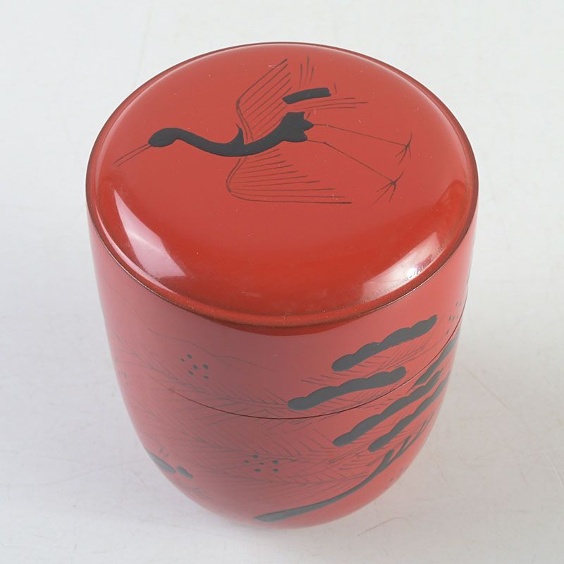 茶道具 山中塗 道場宗廣作 玄々斎好 曙棗 共箱 C S220 - メルカリ