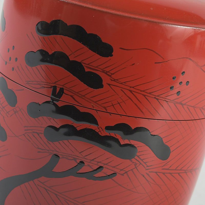 茶道具 山中塗 道場宗廣作 玄々斎好 曙棗 共箱 C S220 - メルカリ