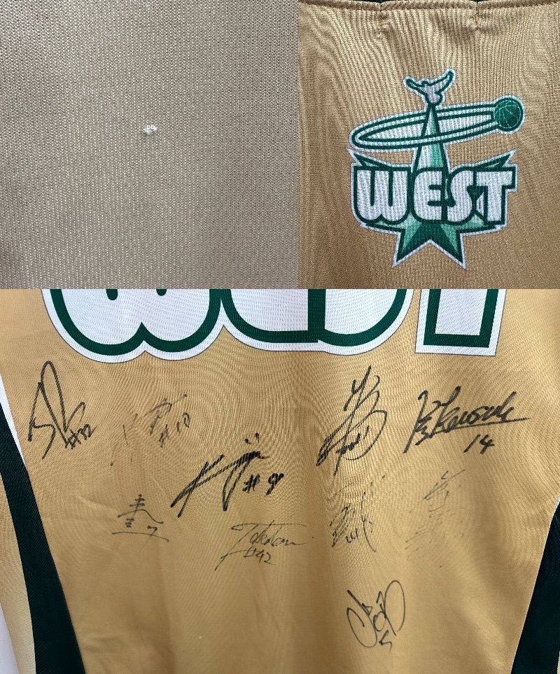  品 JBLオールスター EAST WEST サイン入りユニホーム セット 2511102 ユニフォーム ウェア