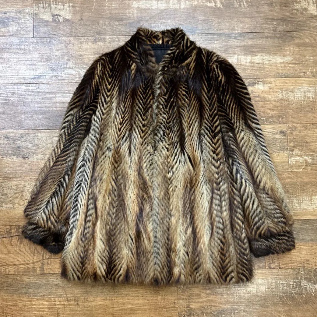 White bear ホワイトベア ファー コート