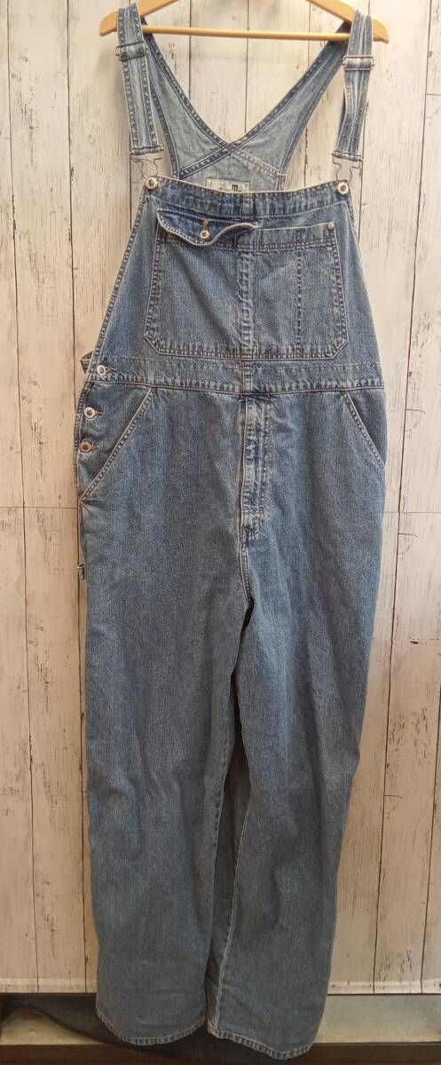 LEVI S リーバイス 90s シルバ-タブ オ-バ-オ-ル オ-バ-オ-ル オ-ルインワン サイズL 水色 アメリカンカジュアル