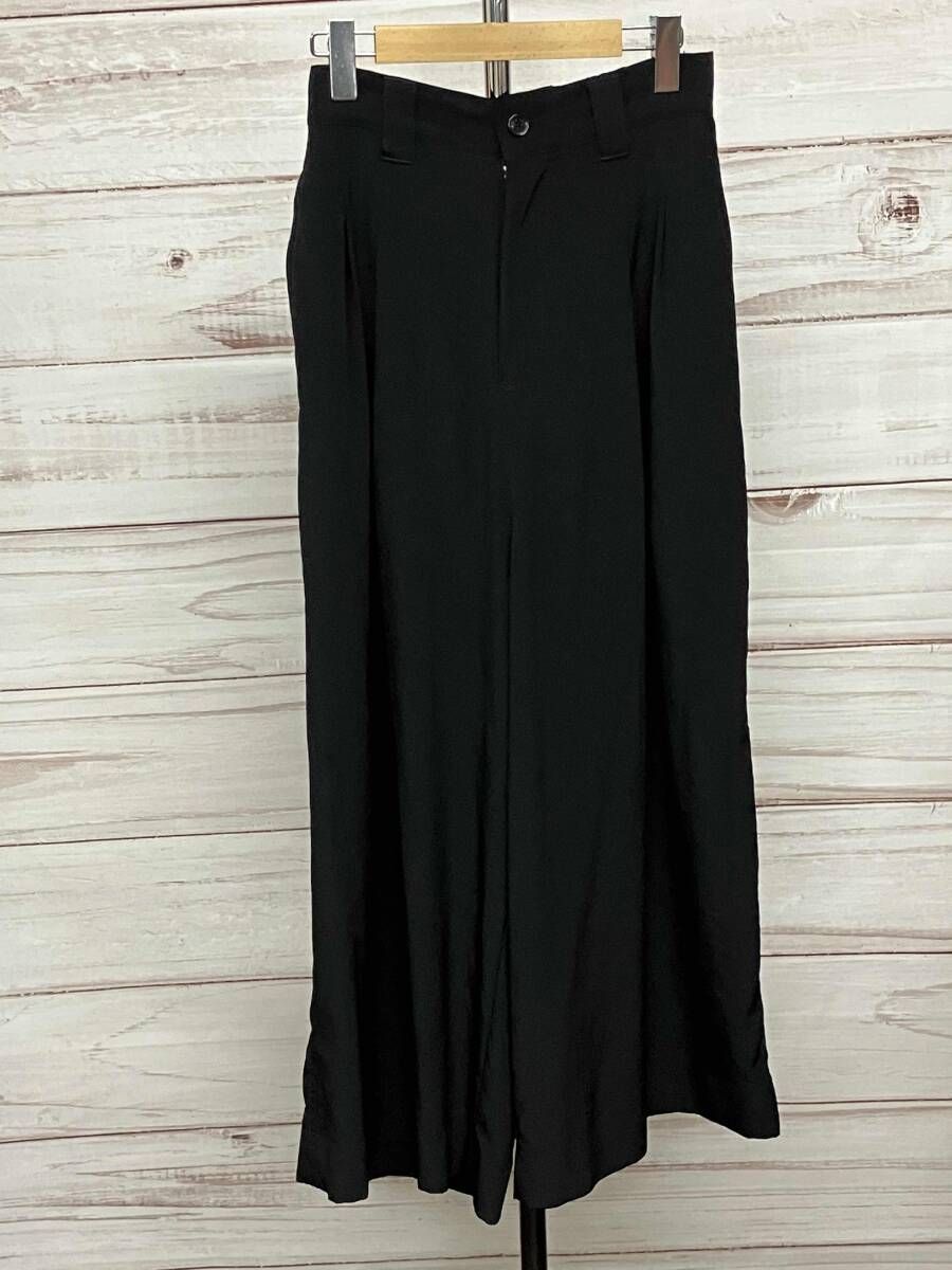 YOHJI YAMAMOTO ヨージヤマモト Ground Y GG-P11-500 その他ロングワイドパンツ メンズサイズS ブラック系
