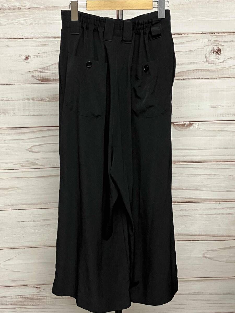YOHJI YAMAMOTO ヨージヤマモト Ground Y GG-P11-500 その他ロングワイドパンツ メンズサイズS ブラック系