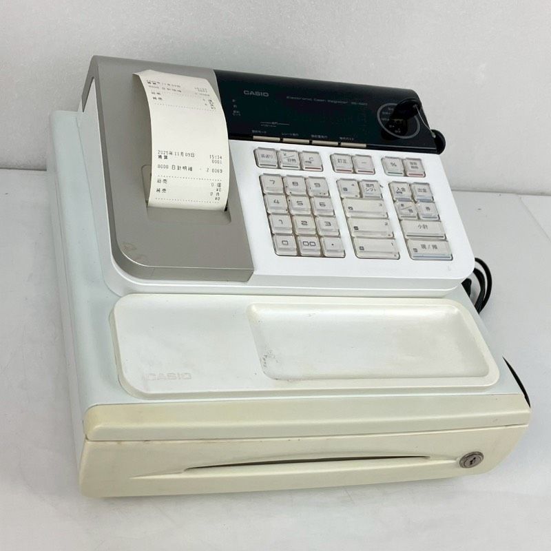 CASIO 電子レジスター SE S 20 100 V 6 W 50 60 Hz レジ
