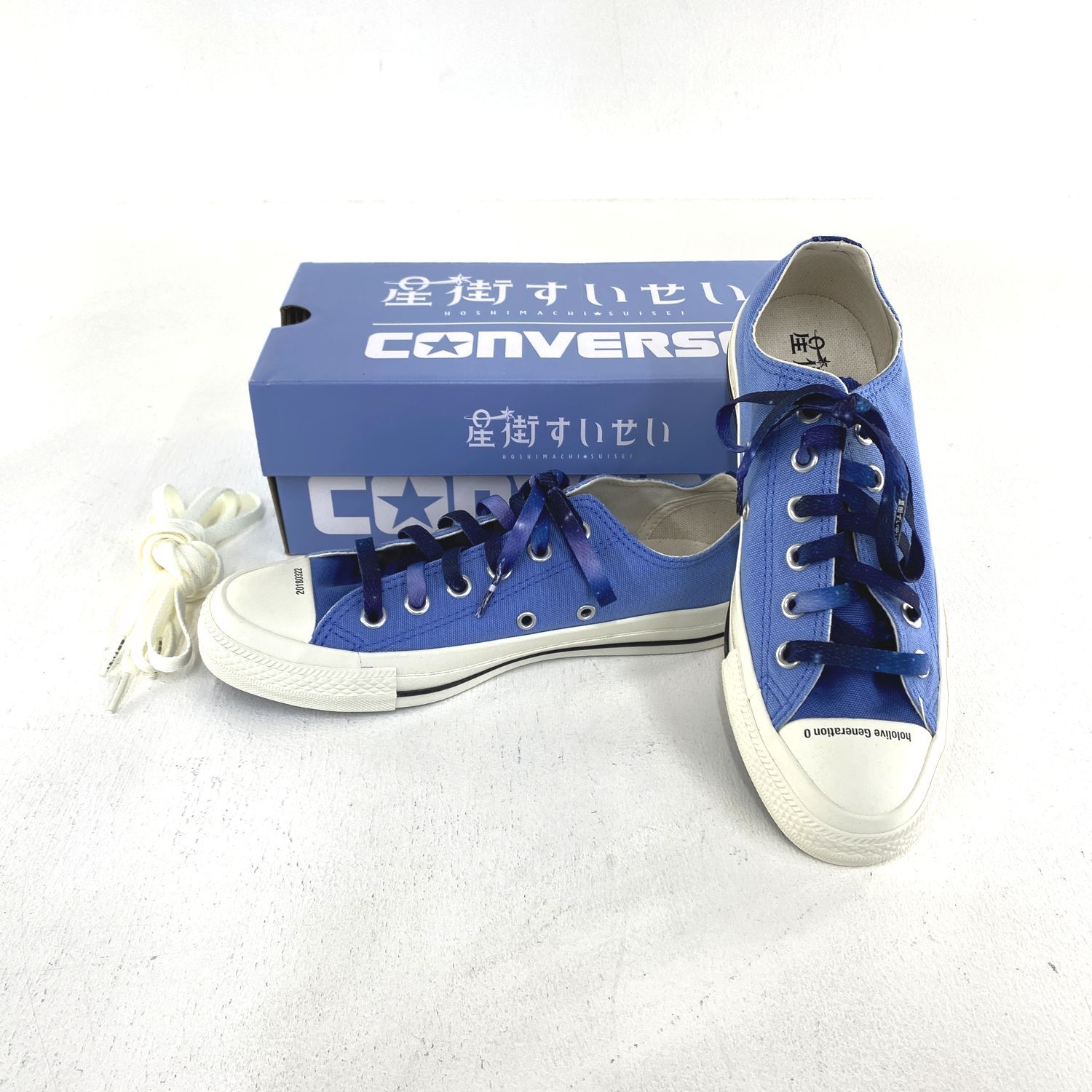 加古川物流 品 星街すいせい CONVERSE ALL STAR OX 24.5cm ホロライブ コンバース スニーカー 718
