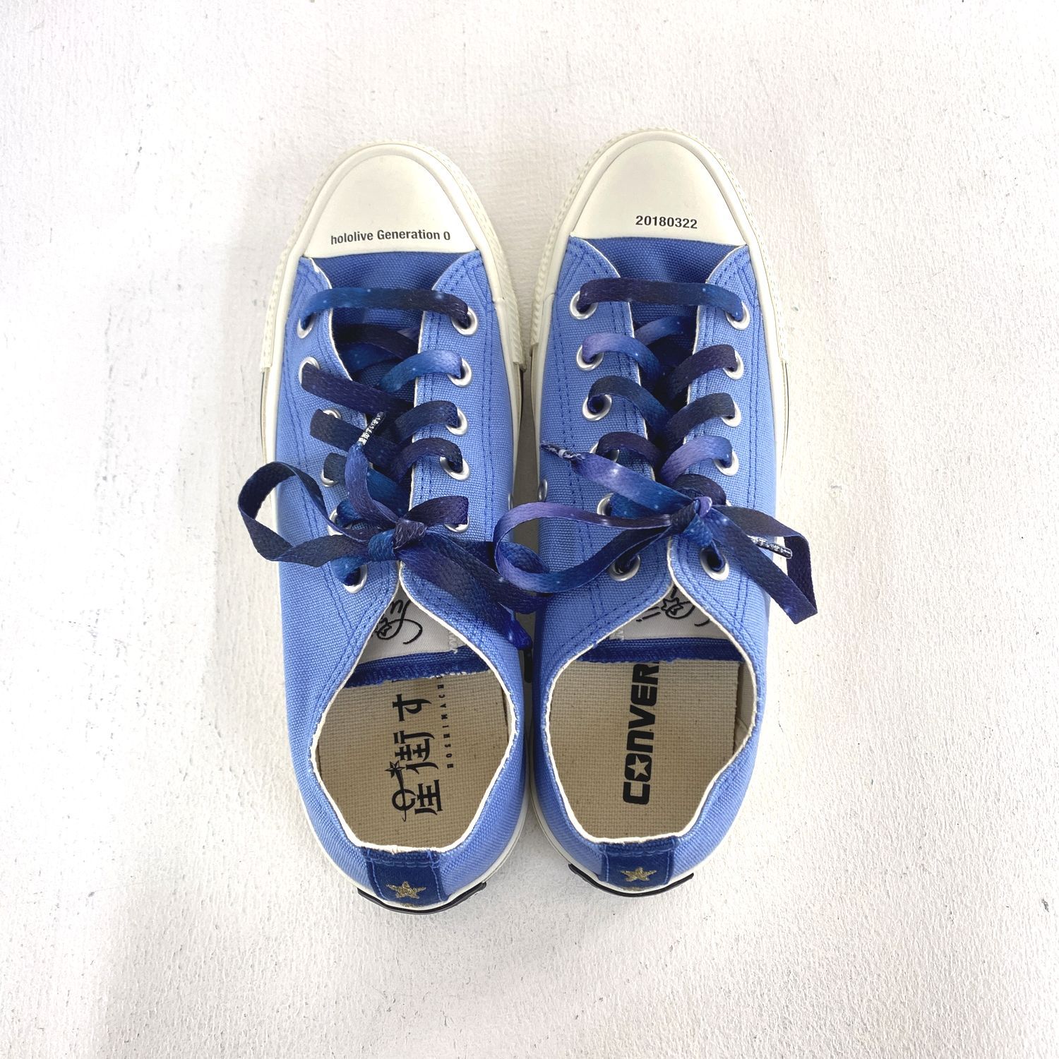 加古川物流 品 星街すいせい ALL STAR OX 24 5 cm ホロライブ コンバース スニーカー 718