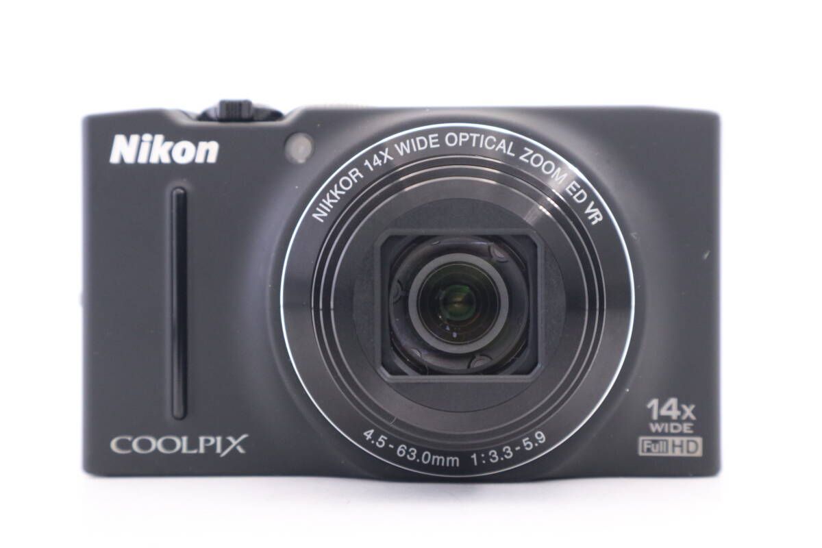 Nikon COOLPIX S8200 ニコン コンパクトデジタルカメラ ブラック f10989