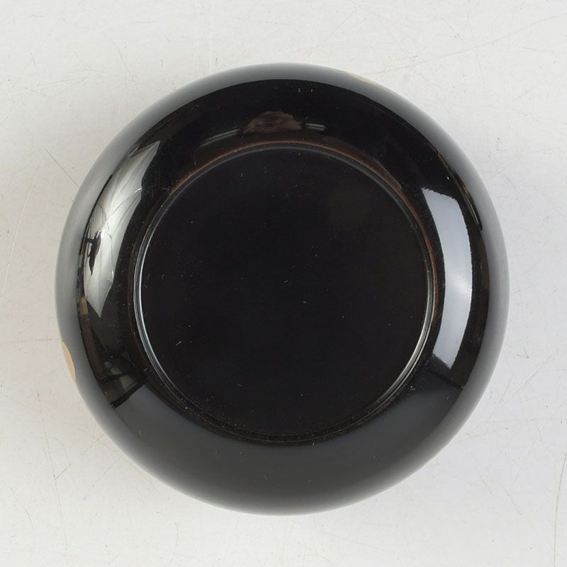 美術品・アンティーク・コレクション 茶道具 紫野松華堂造 漆塗 棗 共箱 C