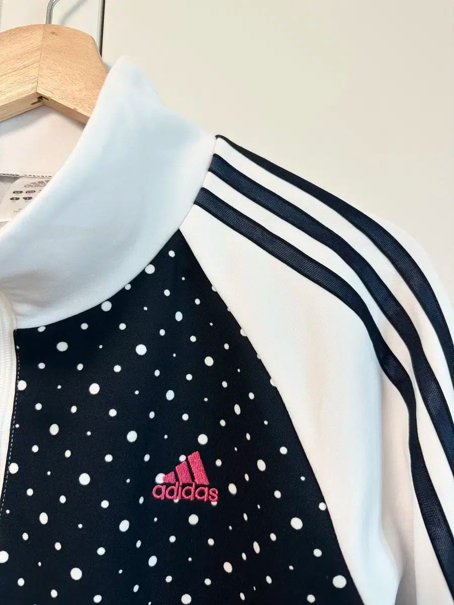  日本ヴィンテージ adidas ドット トラックジャージ ジャージ パーカー トップス