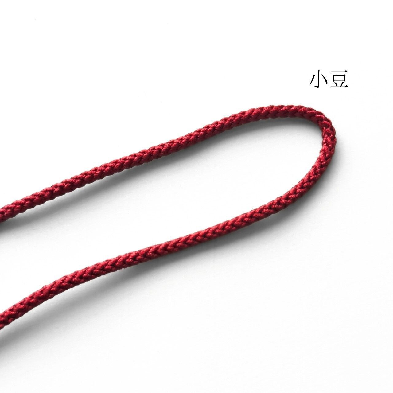 三線用胴巻き（ティーガ）レザー調 ミンサー 黒 江戸紐付き まるろう 
