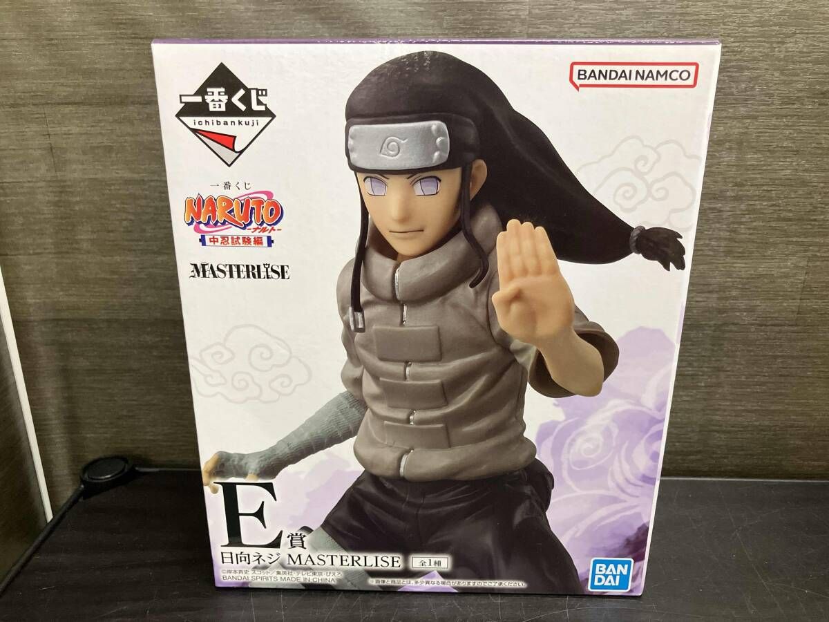 E賞 日向ネジ MASTERLISE 一番くじ NARUTO-ナルト- 中忍試験編 NARUTO